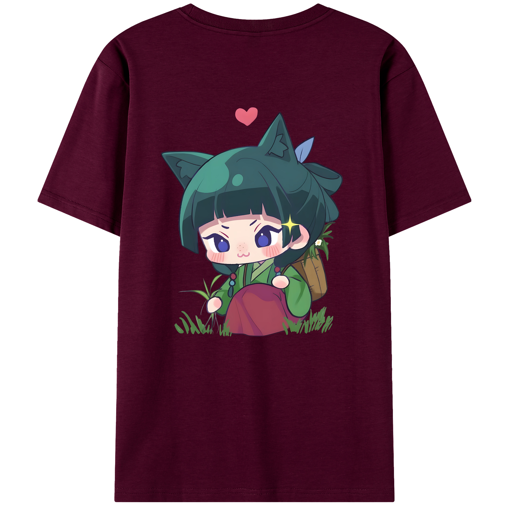 （画像用） 薬屋のひとりごと The Apothecary Diaries レディース半袖Tシャツ(バックプリント)